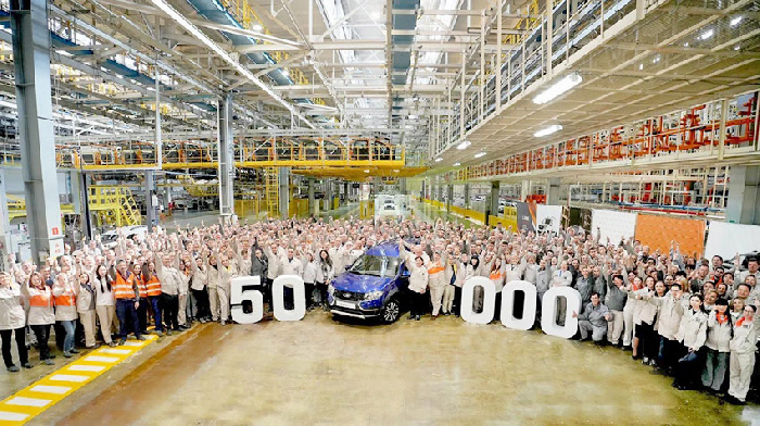 АВТОВАЗ выпустил в Ижевске 50 000-ю LADA Largus
