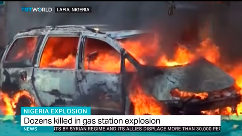 Взрыв бензовоза в Нигерии унес 35 жизней