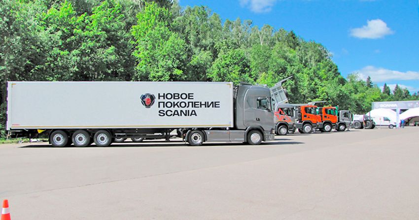 Большая презентация нового поколения Scania в России