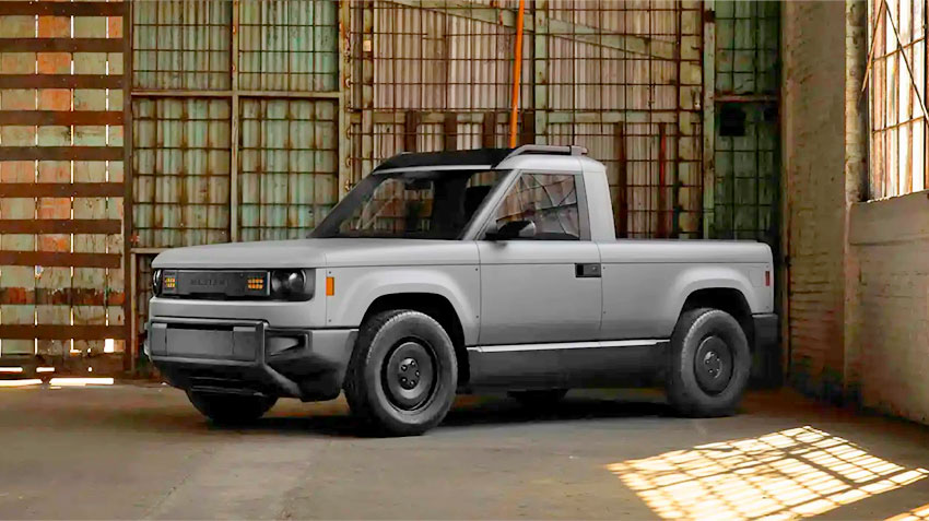 Модульный электропикап Blank Slate 2027 модельного года от Slate Auto будет стоить менее $20 000