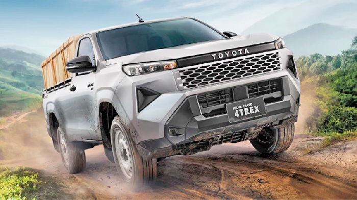 Toyota показала базовую версию нового пикапа Hilux Travo 4Trex  
