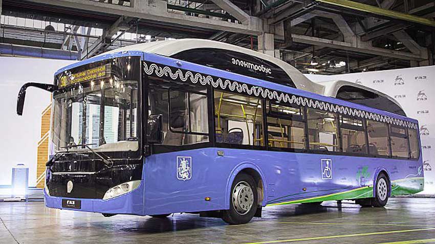 ЛИАЗ представил доработанный электробус