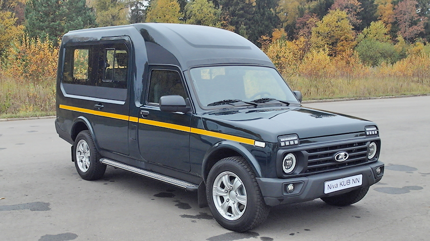 «Промтех» представил минивэн LADA Niva Kub с форсированным мотором