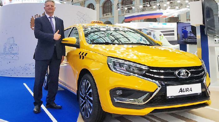 ВАЗ продвигает на рынок версию такси своего бизнес-седана LADA Aura