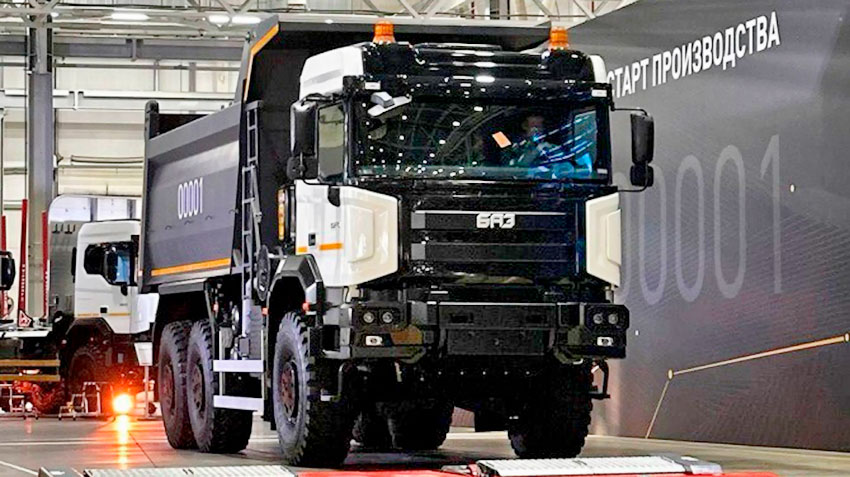 БАЗ запустил производство внедорожных грузовиков под Питером
