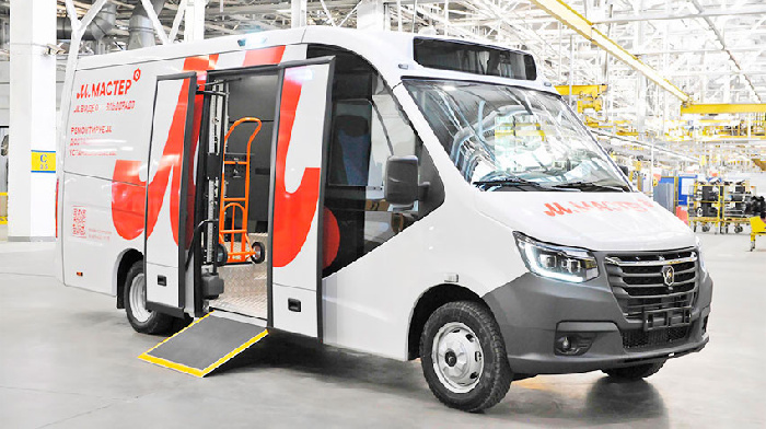 «Газель Логистик» – новый российский фургон-мультистоп