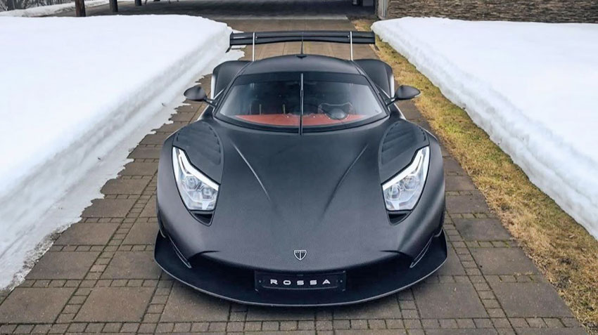 Будущий российский гиперкар Rossa впервые показан без камуфляжа
