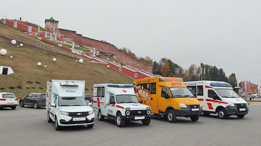 В Нижнем Новгороде показали четыре новинки спецтранспорта от «Швабе-СпецАвто»