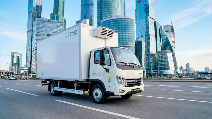 Малотоннажник FORLAND 3 получил новый рефрижераторный фургон