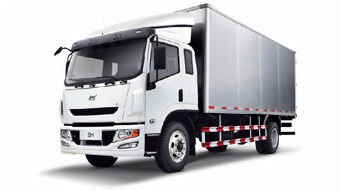 На российский рынок вышел новый среднетоннажный грузовик AMBERTRUCK SM