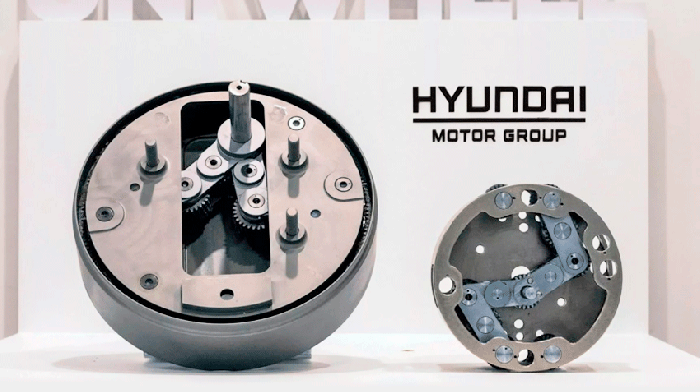 Hyundai изобрел инновационное редуктор-колесо