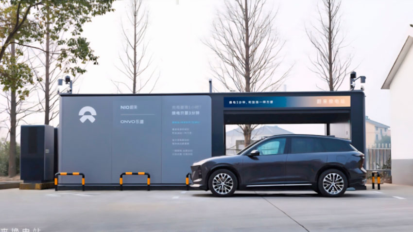 NIO установила новый рекорд – 176 тысяч замен батарей в лунный Новый год