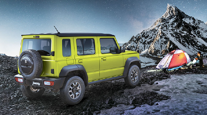 На российский рынок завезли 5-дверный внедорожник Suzuki Jimny