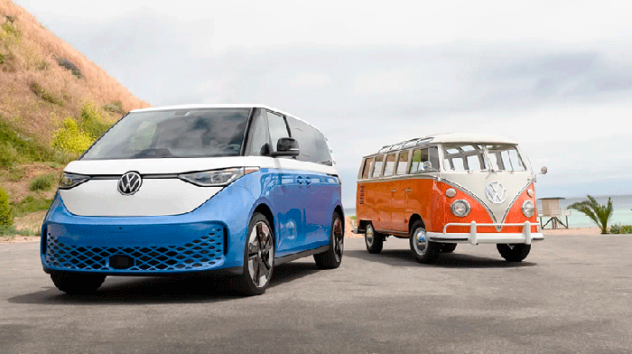Удлиненный 3-рядный электроминивэн VW ID.Buzz готов произвести больший фурор в Северной Америке в 2024 году