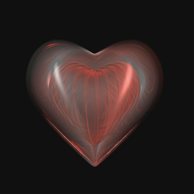Сердце 3D.