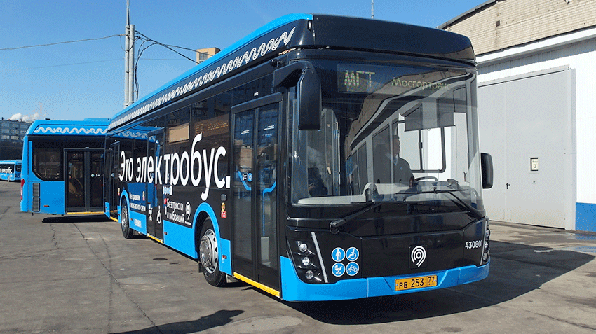 В Москве презентовали электробус ЛиАЗ нового заказа