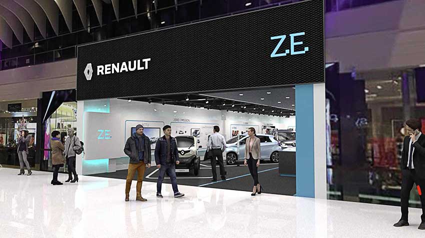 Renault открывает первый в Европе «электромобилесалон»