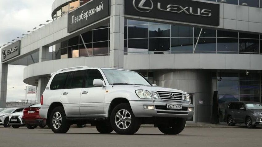 В России обнаружился Lexus LX с пробегом больше миллиона километров