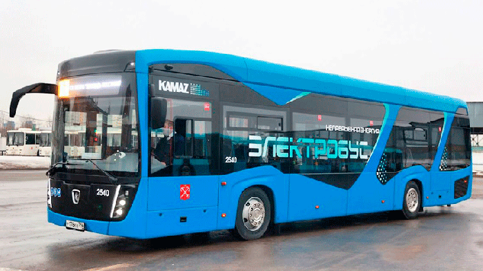 Санкт-Петербург испытал электробус КАМАЗ-6282 ONC с ночной зарядкой