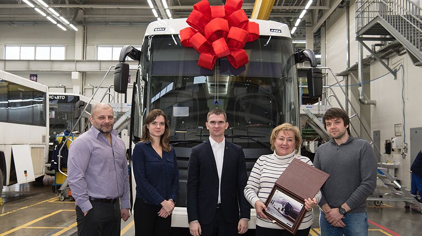Туроператор «Тари Тур» получил международный лайнер Scania Touring