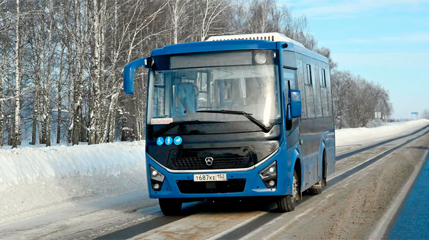 ПАЗ начал обкатку рестайлингового автобуса Vector NEXT