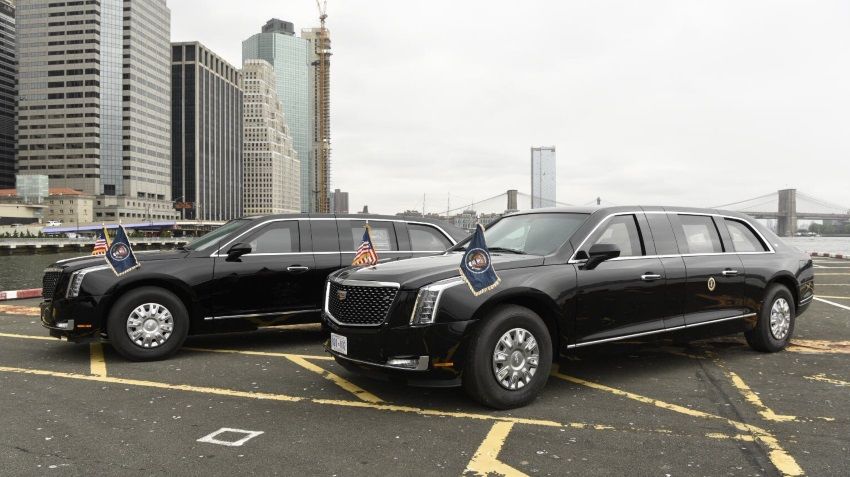 «Кортеж» по-американски: в США заметили новый президентский лимузин
