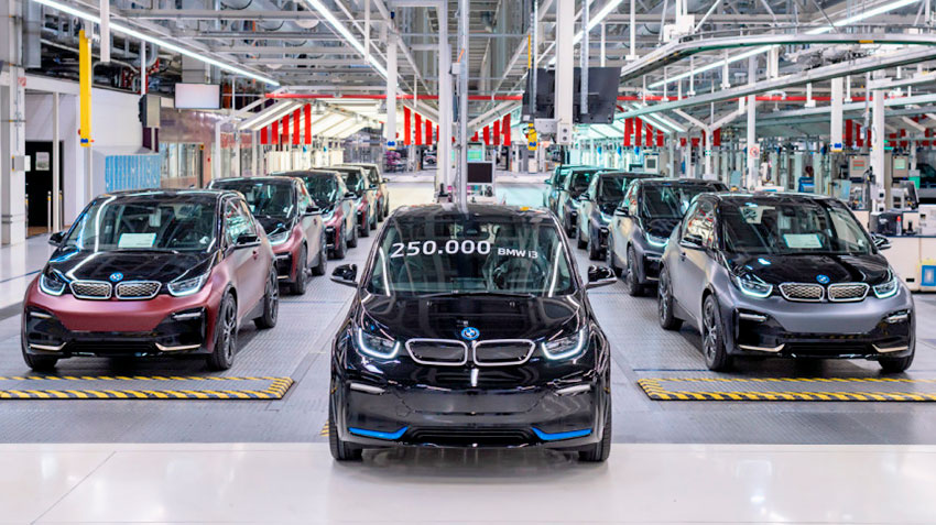 Производство электромобиля BMW i3 завершено на отметке 250 тысяч