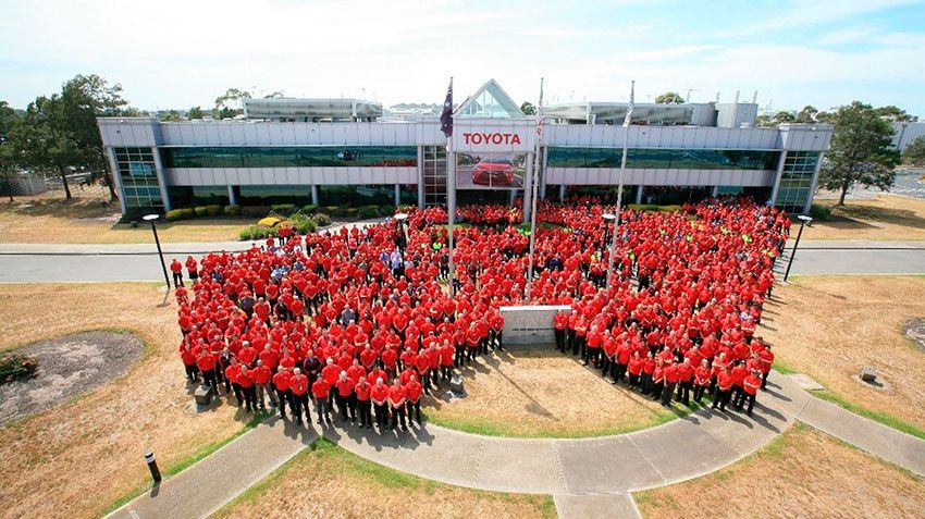 Toyota закрывает завод в Австралии