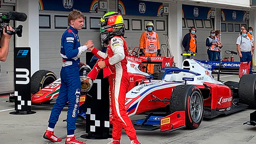 Победа российских гонщиков Формулы-2 Шварцмана и Мазепина на первой гонке на Гран При Венгрии подтвердила высокий класс российских пилотов 