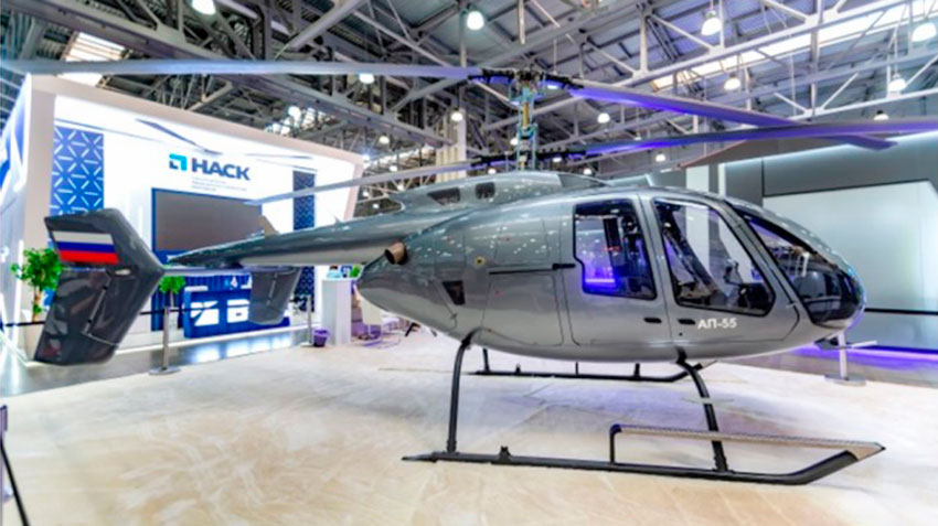 Легкий соосный вертолет АП-55 из Кизляра на двигателе Rolls-Royce не взлетит 