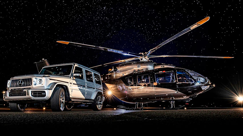 Airbus Corporate Helicopters и Mercedes-Benz представили вертолет бизнес-класса – ACH145 Mercedes-Benz Edition 