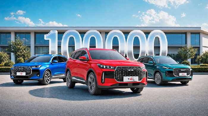 TENET достиг планки в 100 000 проданных автомобилей менее чем за год