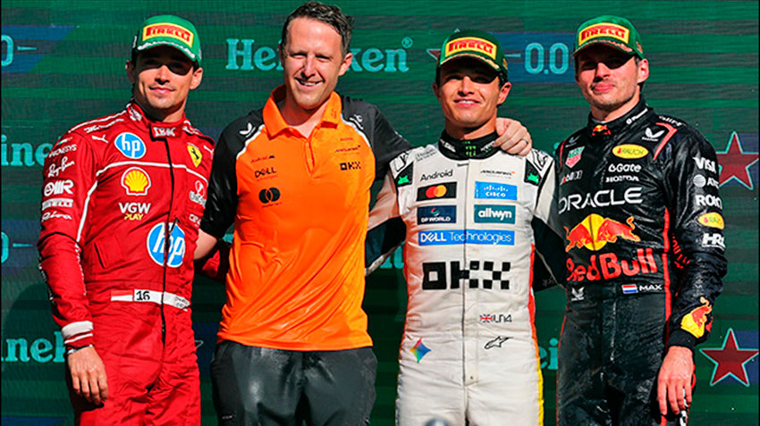 Ландо Норрис вернул себе лидерство в чемпионате победой на Гран При Мехико