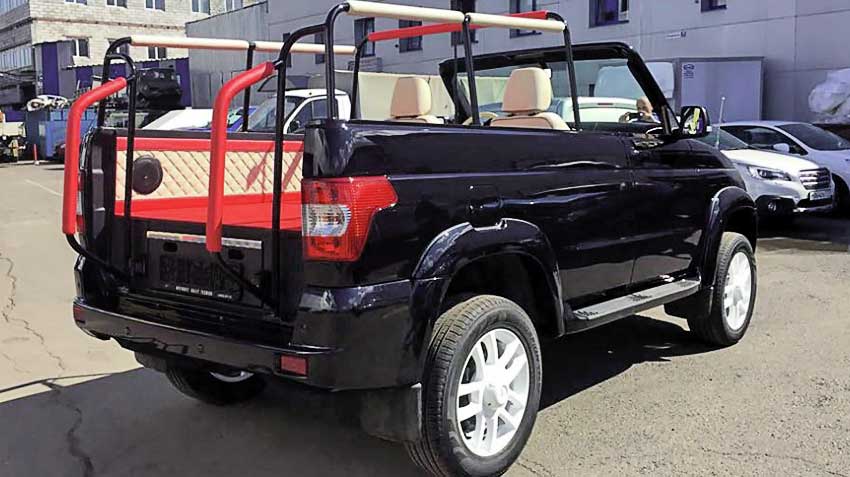 УАЗ выпустил кабриолет на базе «Патриота»