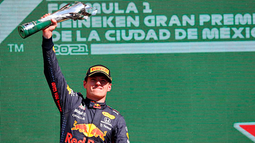 Макс Ферстаппен на Гран При Мехико был неудержим