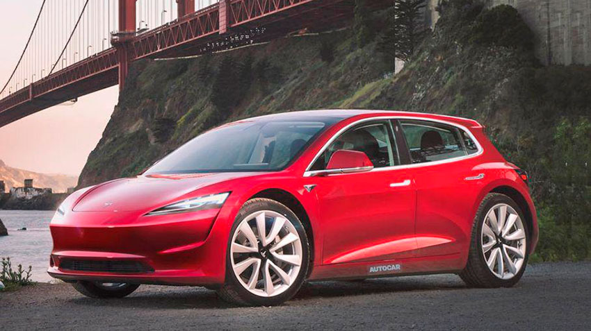 Дешевый электрохэтчбек Tesla Model 2 грозит устроить веселую жизнь всем конкурентам
