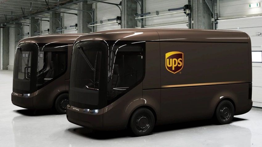 UPS представила электрические фургоны с российскими корнями