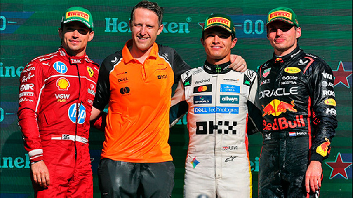 Ландо Норрис вернул себе лидерство в чемпионате победой на Гран При Мехико Ландо Норрис вернул себе лидерство в чемпионате победой на Гран При Мехико