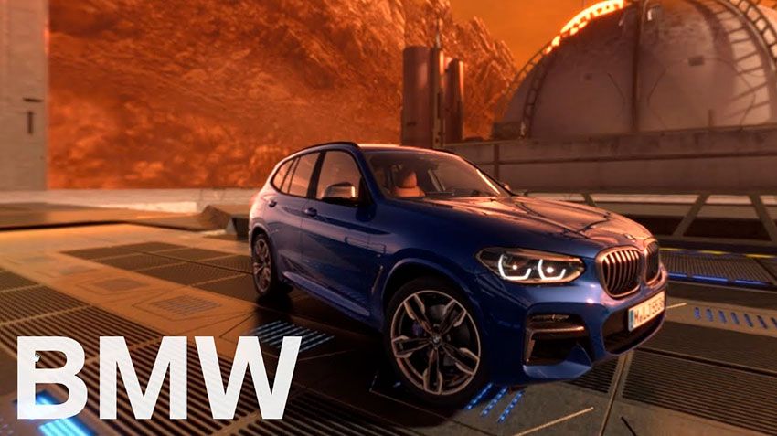 BMW предлагает совершить виртуальный тест-драйв X3 на Марсе
