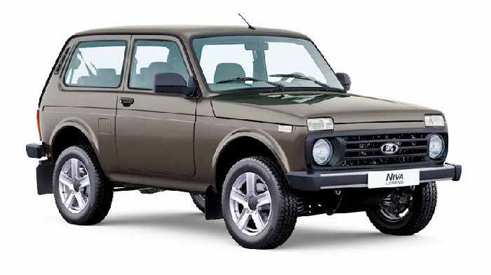 ВАЗ поменял на LADA Niva Legend цвет и свет