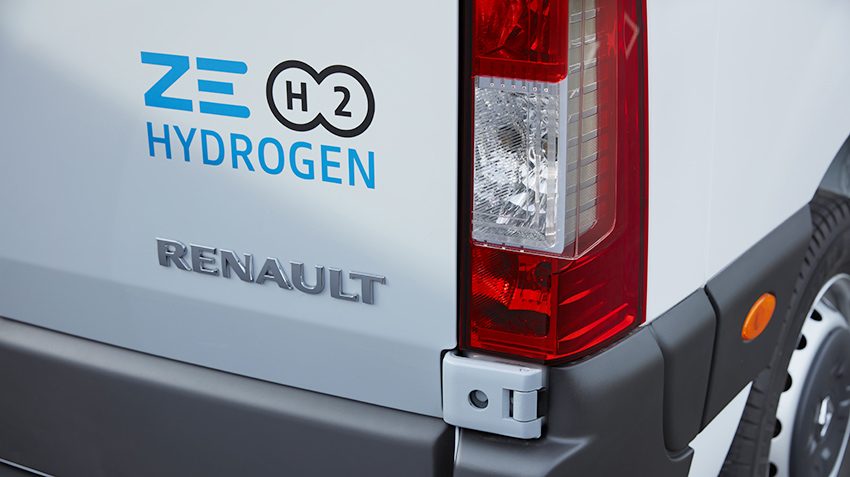 Рено показала в Лас-Вегасе водородный фургон Master Z.E. Hydrogen