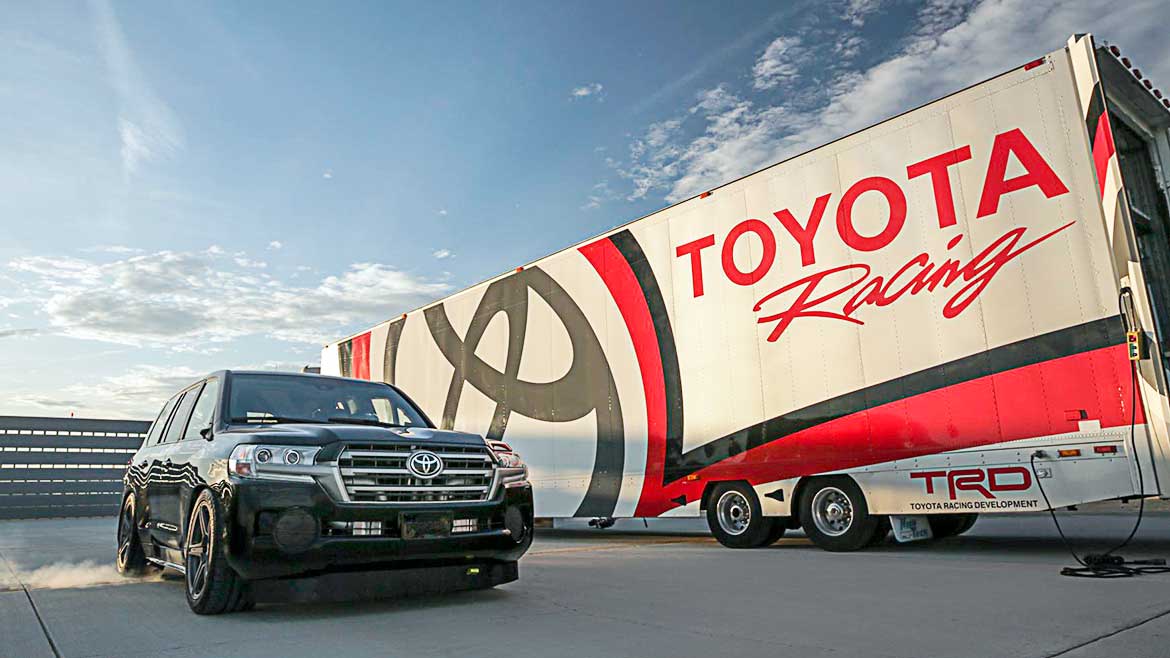 Самый быстрый Toyota Land Cruiser