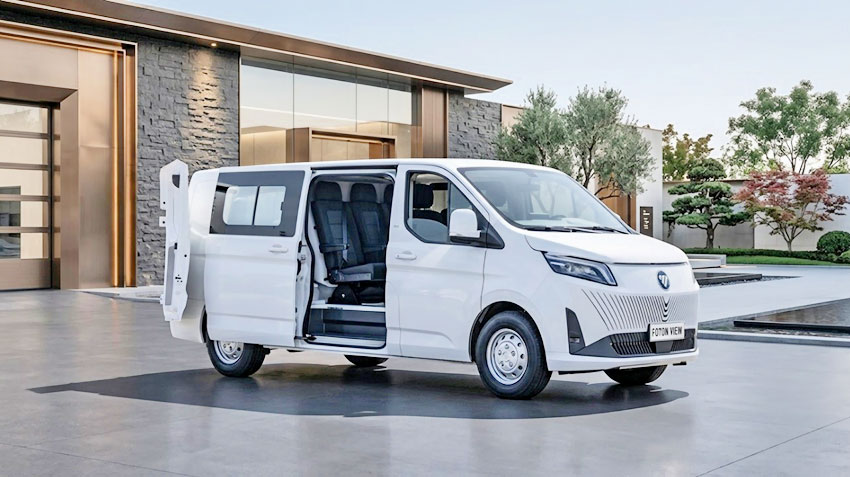 Foton предложил в РФ грузопассажирский комби View 5+1