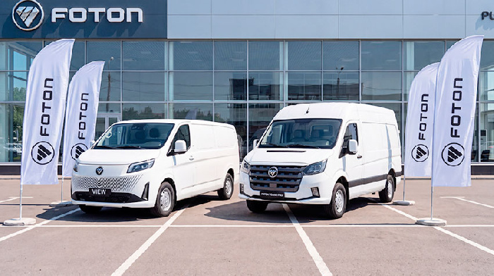 Продажи FOTON на российском рынке LCV в июле выросли на 23%
