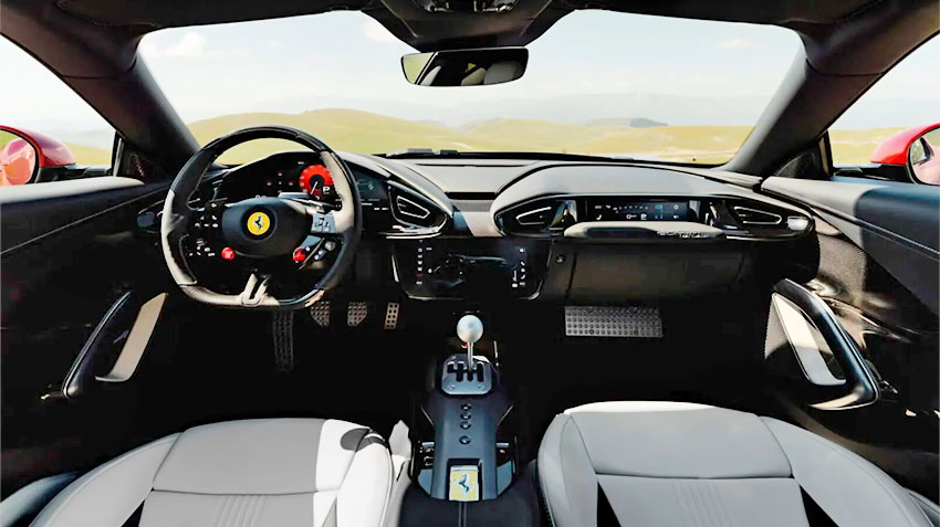 Ferrari вернула рычаг переключения передач на купе 12Cilindri Manual 2027 модельного года