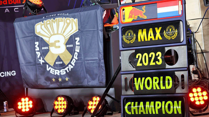 Макс Ферстаппен оформил третий титул за день до гонки на Лосаиле