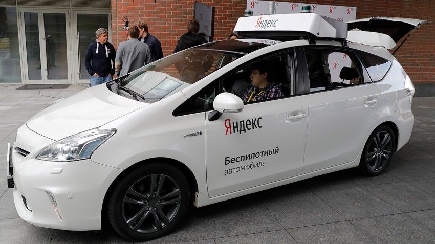 Яндекс испытал беспилотный автомобиль в условиях снегопада