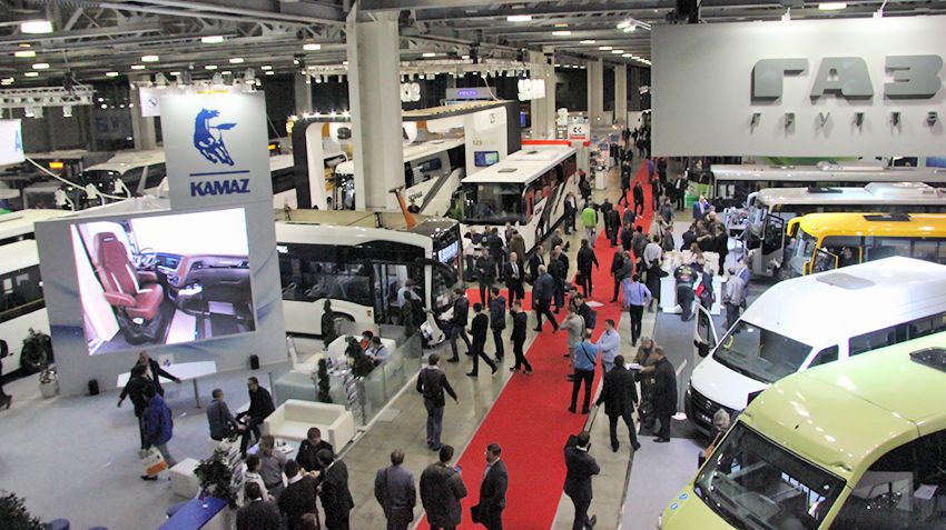 На выставке автобусов в Крокус Экспо покажут электробусы и беспилотные шаттлы