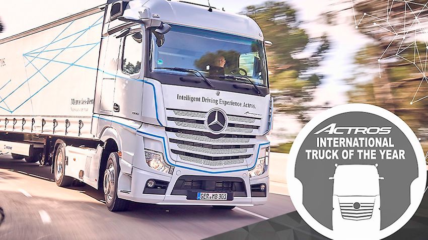 Mercedes-Benz Actros признан победителем конкурса «Международный грузовик 2020 года»