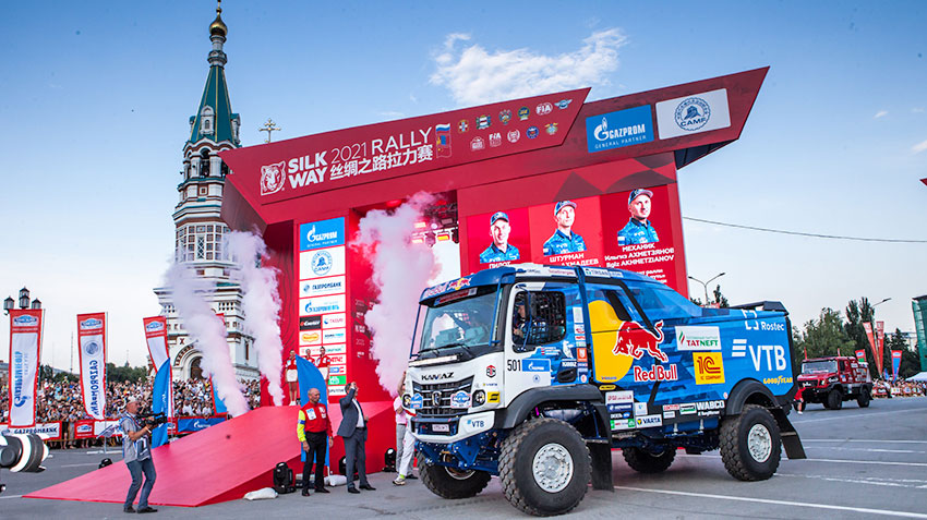 Ралли-марафон «Шелковый путь - 2021» стартовал в Омске